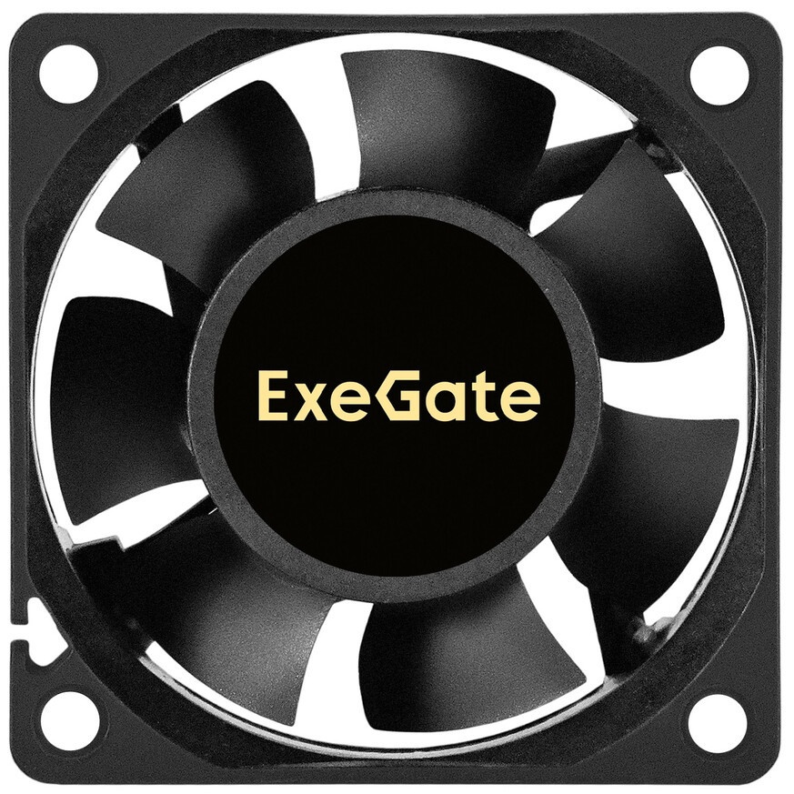 Вентилятор 12В DC ExeGate ExtraSilent ES06010S2P (60x60x10 мм, Sleeve bearing (подшипник скольжения)