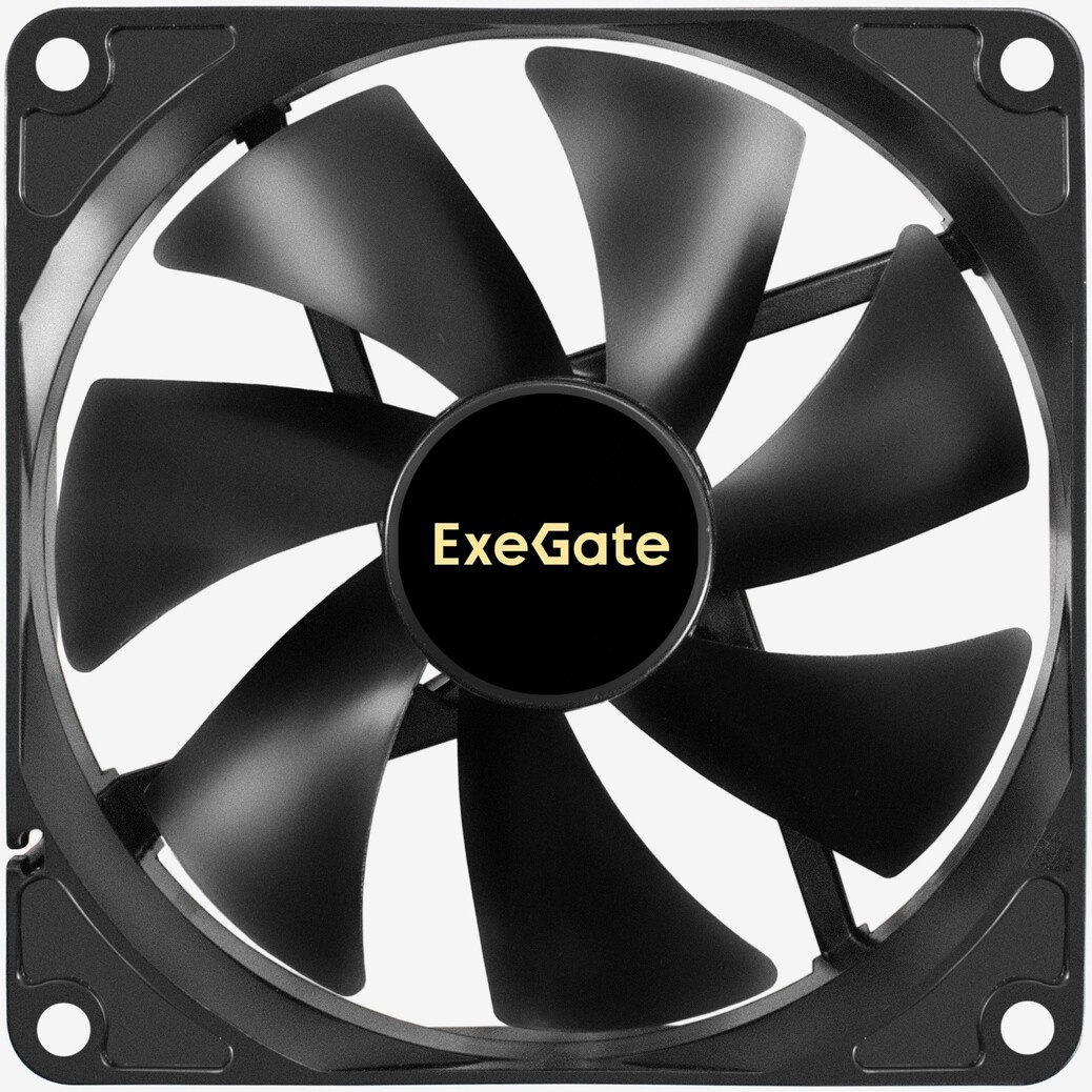 Вентилятор 12В DC ExeGate ExtraSilent ES14025S2P (140x140x25 мм, Sleeve bearing (подшипник скольжени