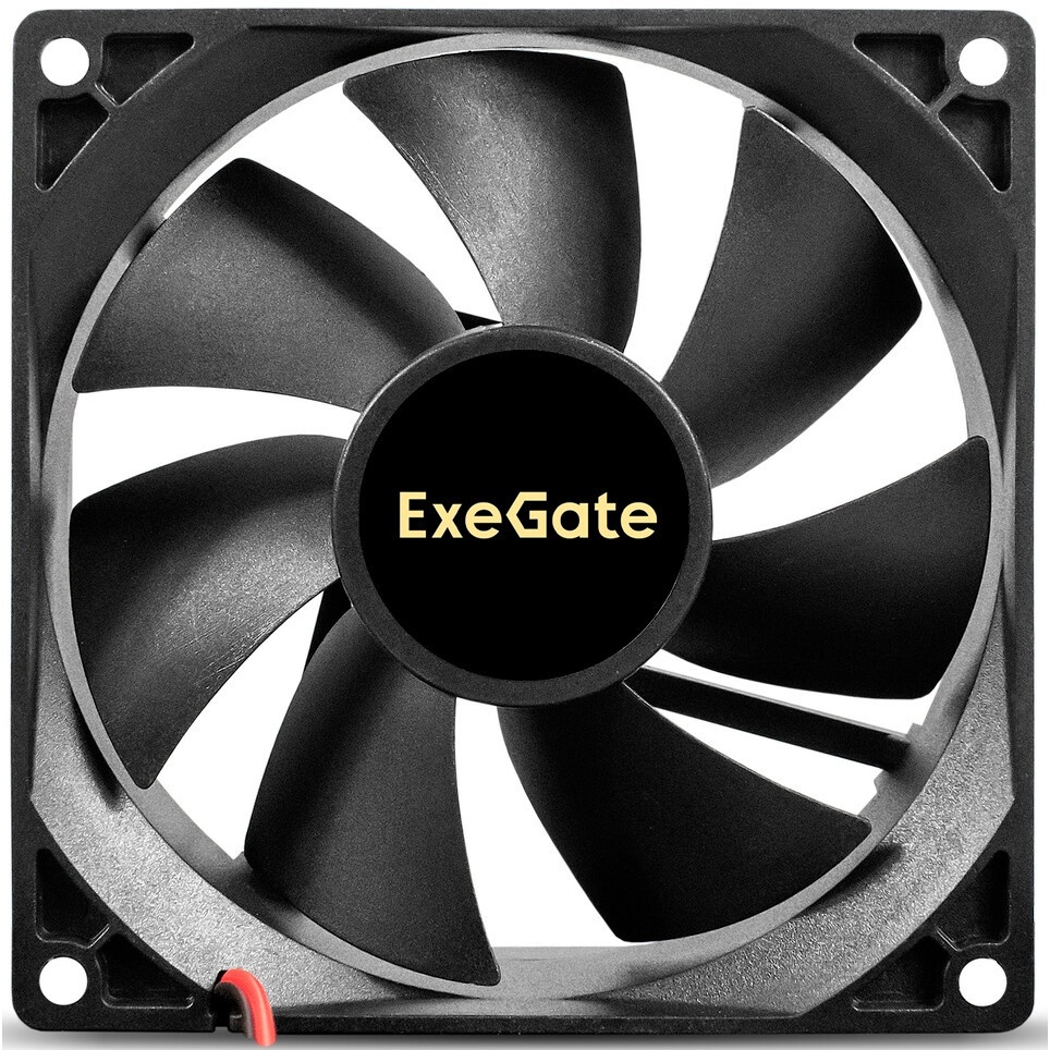 Вентилятор 24В DC ExeGate EX09238B2P-24 (92x92x38 мм, 2-Ball (двойной шарикоподшипник), 2pin, 5000RP