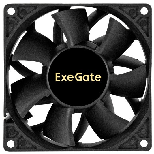 Вентилятор 24В DC ExeGate EX09238S2P-24 (92x92x38 мм, Sleeve bearing (подшипник скольжения), 2pin, 4