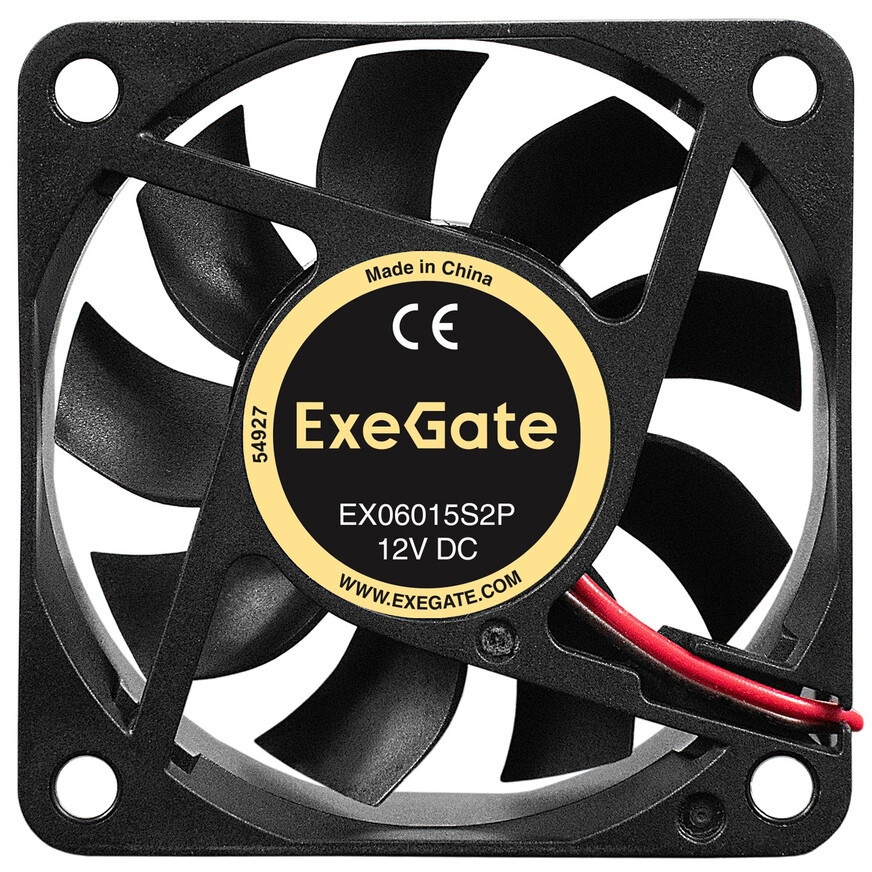 Вентилятор 5В DC ExeGate EX06025S2P-5 (60x60x25 мм, Sleeve bearing (подшипник скольжения), 2pin, 350