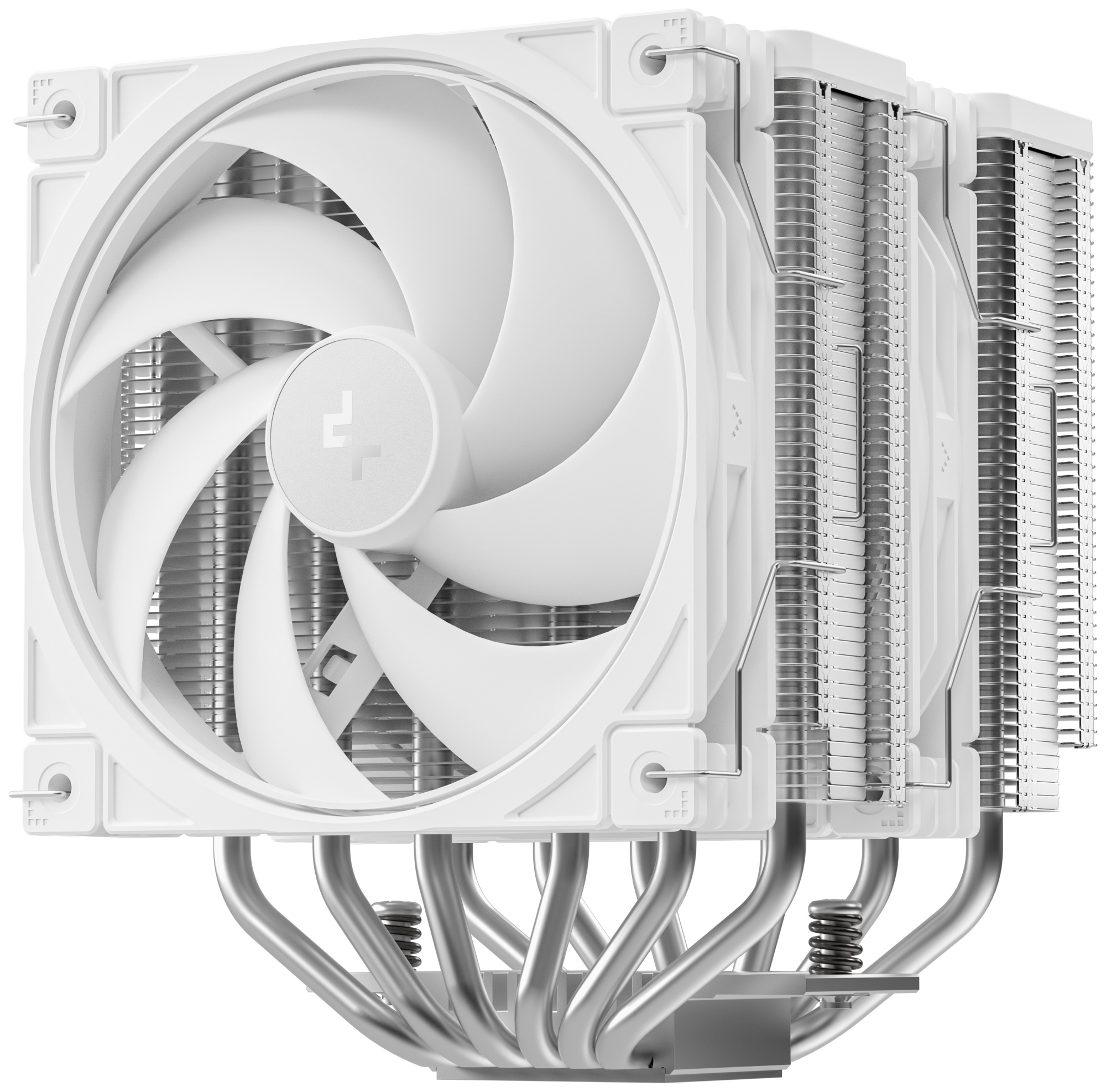 Кулер для процессора DEEPCOOL AG620 G2 WH LGA1954/1851/1700/AM5/AM4 (9шт/кор, TDP 270W, PWM, DUAL Bl