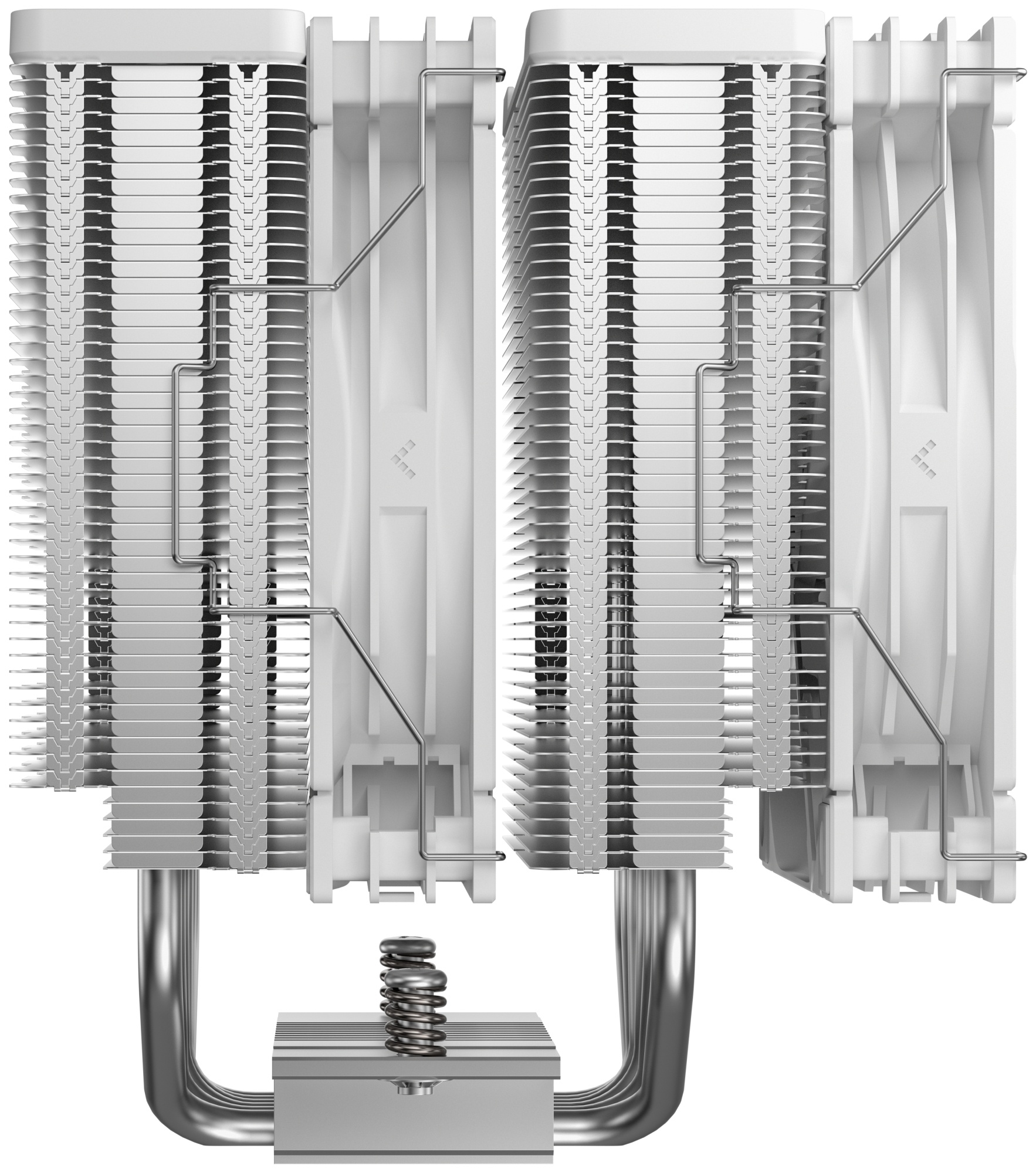 Кулер для процессора DEEPCOOL AG620 G2 WH LGA1954/1851/1700/AM5/AM4 (9шт/кор, TDP 270W, PWM, DUAL Bl
