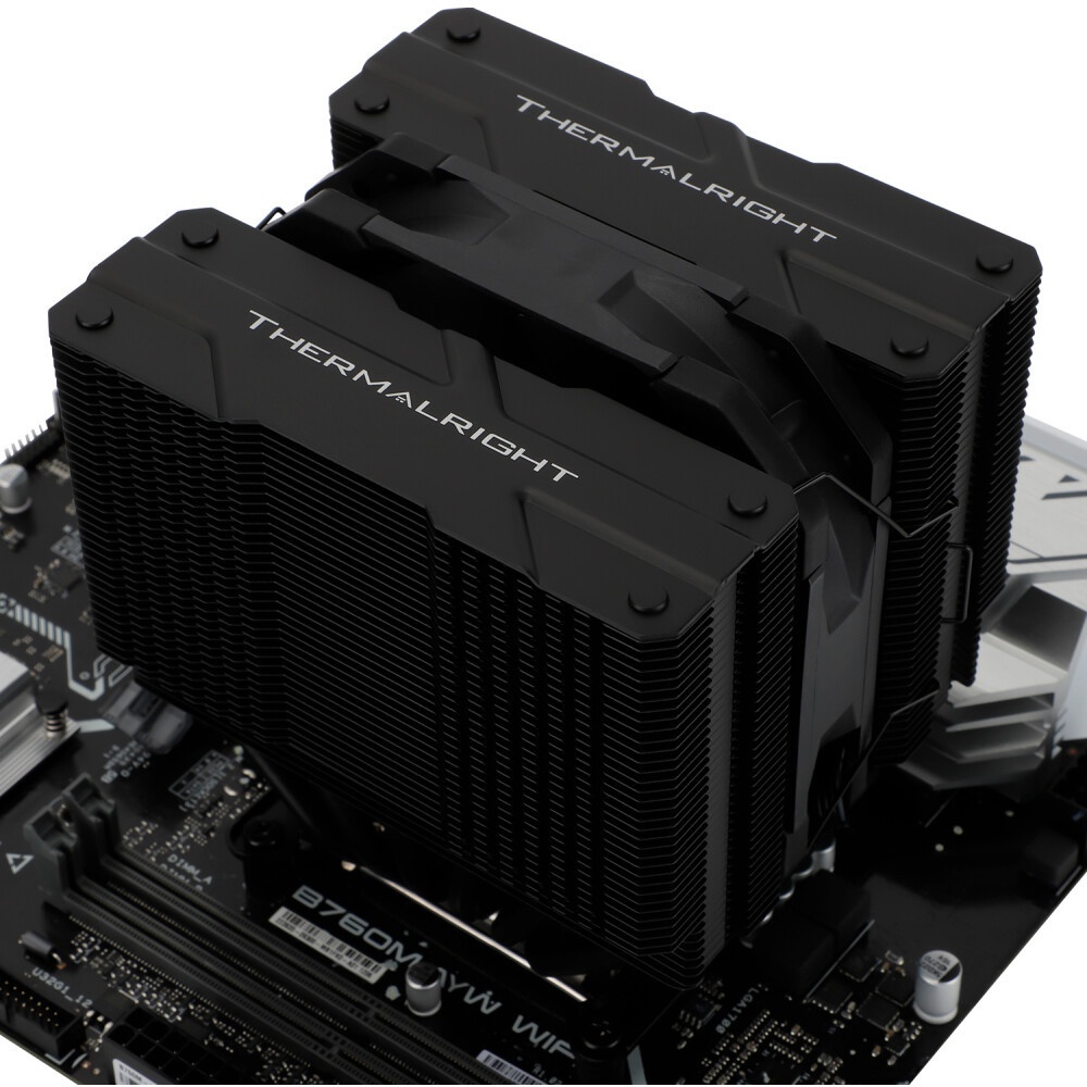 Вентилятор Cooler Thermalright Burst Assassin 120 EVO DARK/PWM/ all Intel/AMD/ 2 fans/ 6mm*6/ Screws
