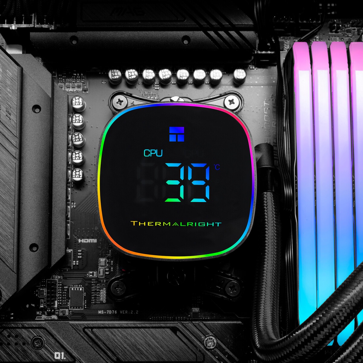 Вентилятор Cooler Thermalright Core Matrix 240 Black all Intel/AMD