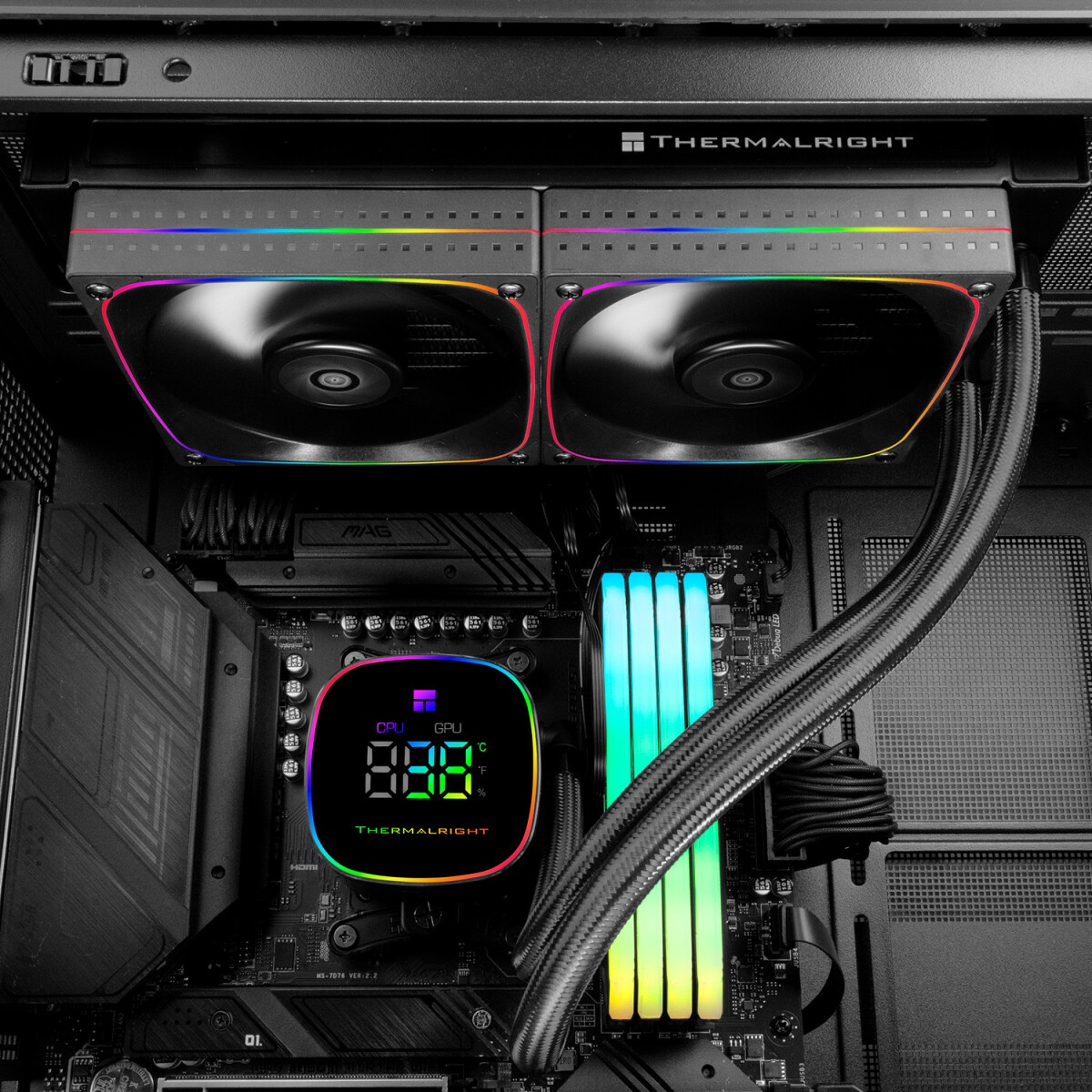 Вентилятор Cooler Thermalright Core Matrix 240 Black all Intel/AMD