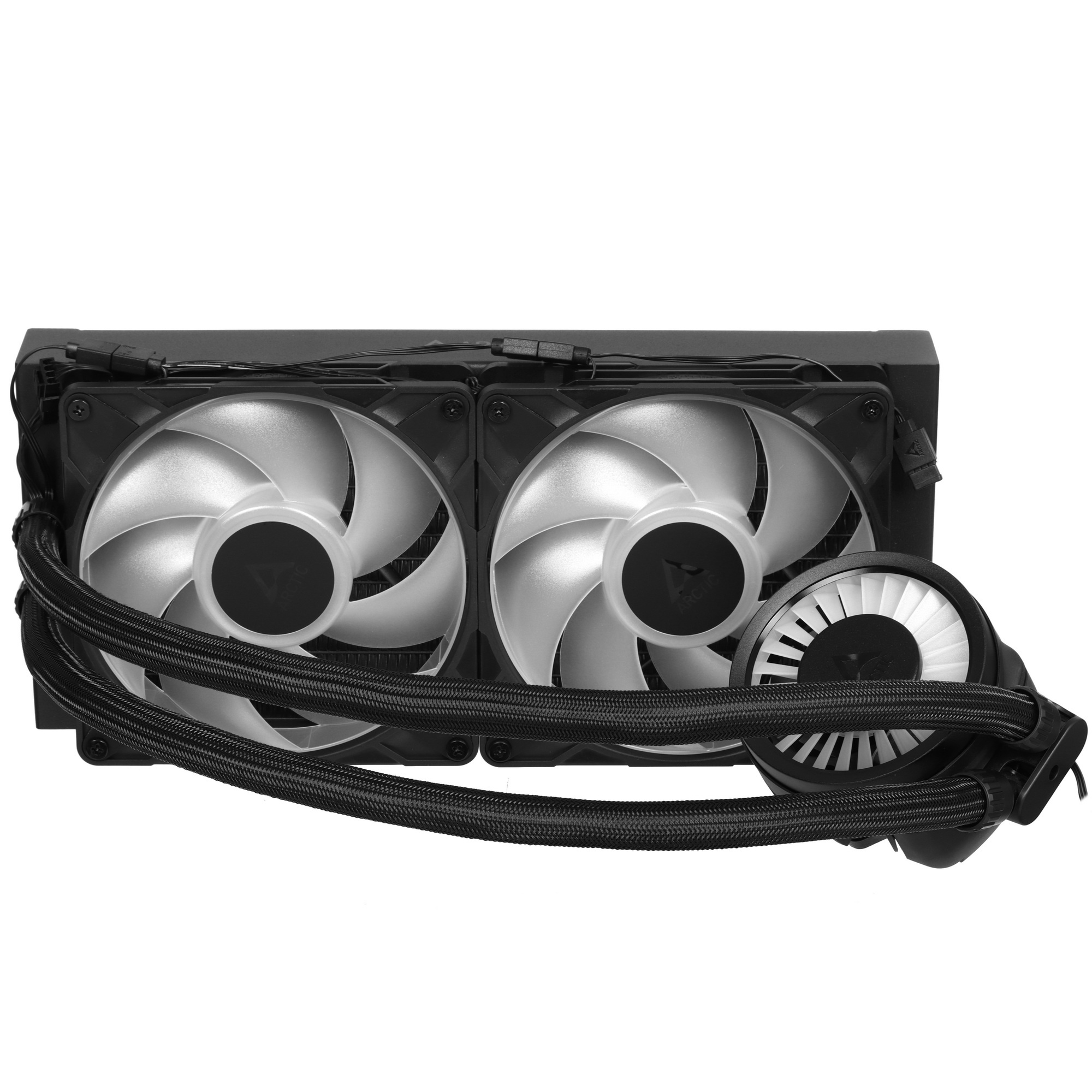 Жидкостная система охлаждения Arctic Liquid Freezer III 280 A-RGB черный, 140 мм, алюминий, 2800 об/