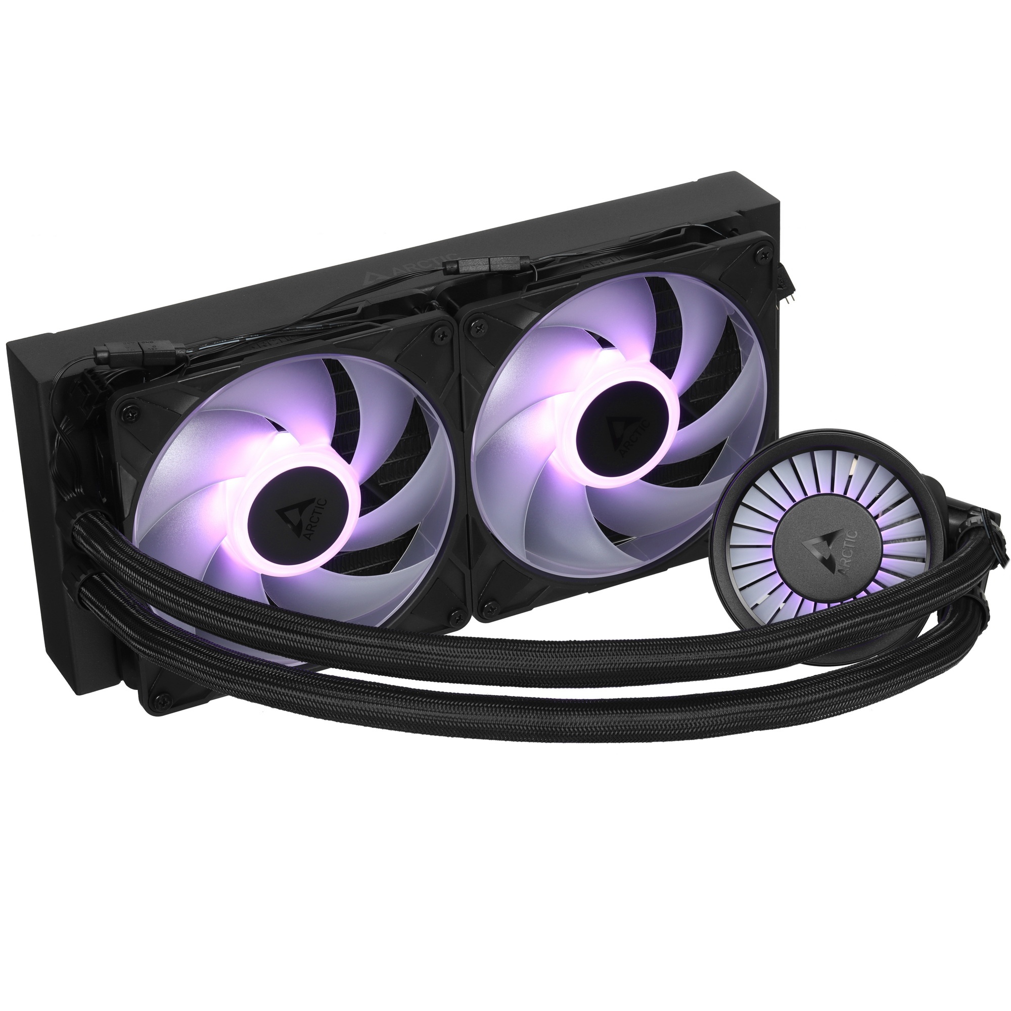Жидкостная система охлаждения Arctic Liquid Freezer III 280 A-RGB черный, 140 мм, алюминий, 2800 об/