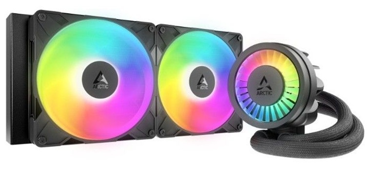 Жидкостная система охлаждения Arctic Liquid Freezer III 280 A-RGB черный, 140 мм, алюминий, 2800 об/