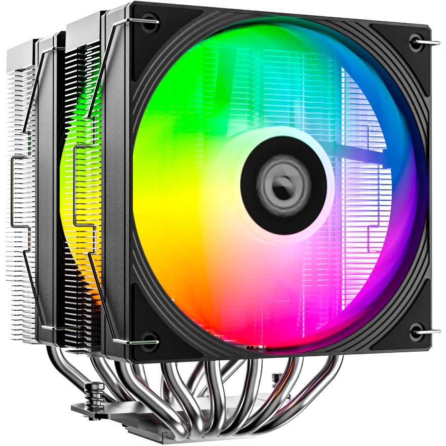 Кулер для процессора Cooler Master Hyper 212 Halo Black черный, 120 мм, алюминий/медь, 2050 об/мин,