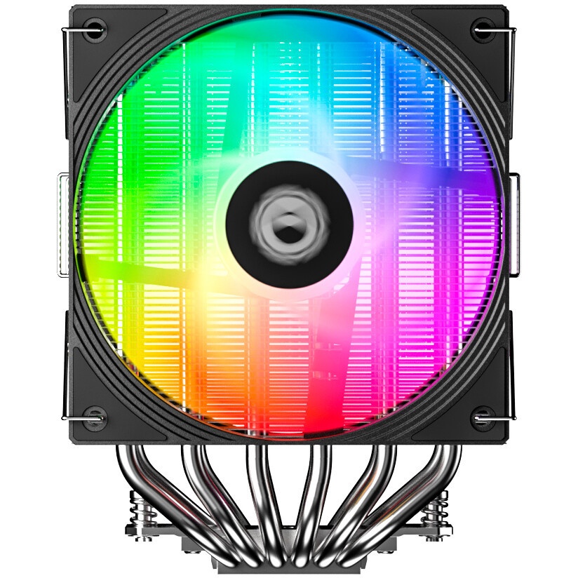 Кулер для процессора Cooler Master Hyper 212 Halo Black черный, 120 мм, алюминий/медь, 2050 об/мин,
