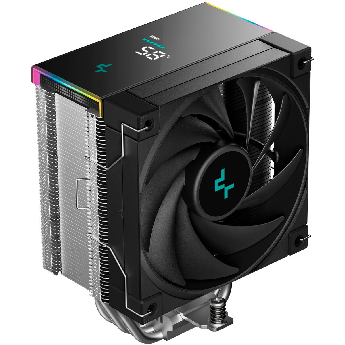 Кулер для процессора Cooler Master Hyper 212 Halo Black черный, 120 мм, алюминий/медь, 2050 об/мин,