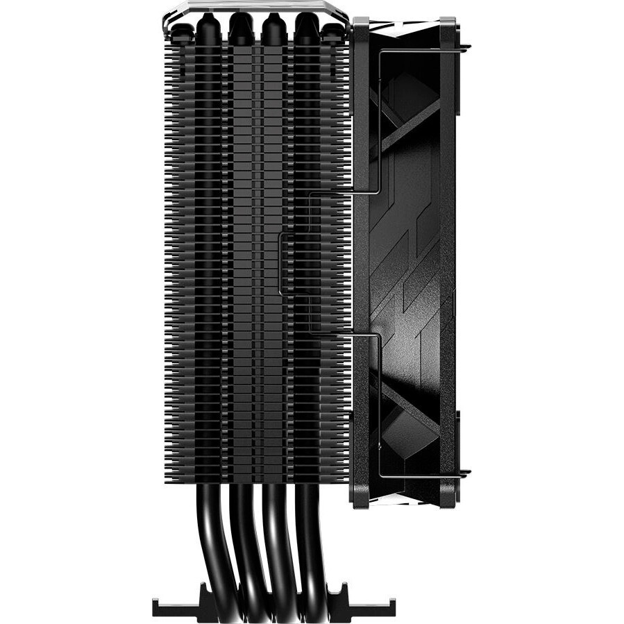 Кулер для процессора Cooler Master Hyper 212 Halo Black черный, 120 мм, алюминий/медь, 2050 об/мин,