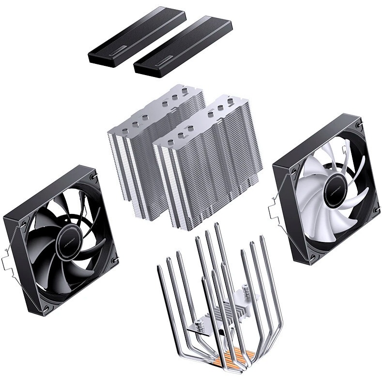 Кулер для процессора Cooler Master Hyper 212 Halo Black черный, 120 мм, алюминий/медь, 2050 об/мин,