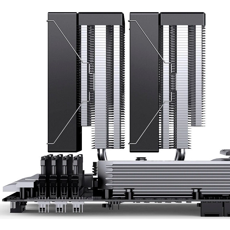 Кулер для процессора Cooler Master Hyper 212 Halo Black черный, 120 мм, алюминий/медь, 2050 об/мин,