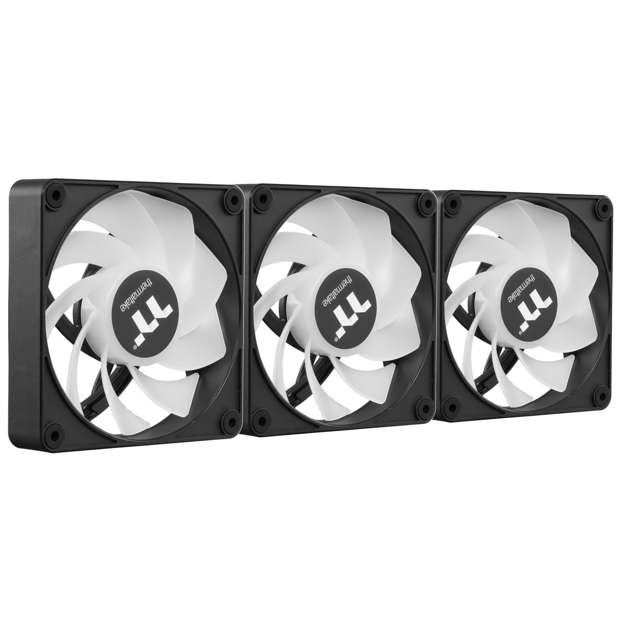 Комплект вентиляторов для корпуса Thermaltake CT120 EX Reverse ARGB Sync (3 шт.) черный, 120 мм, 200