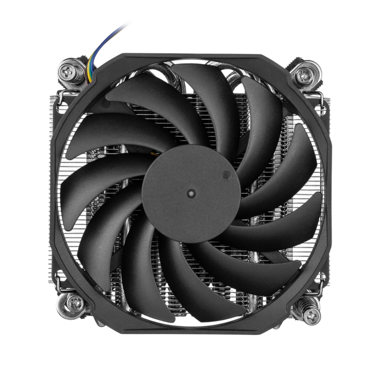 Кулер для процессора Foxline DB32i (125W, 4-pin PWM, 32mm, Al/Cu, 4x6mm, 1x90mm, 41.46CFM, 33dBA, 34