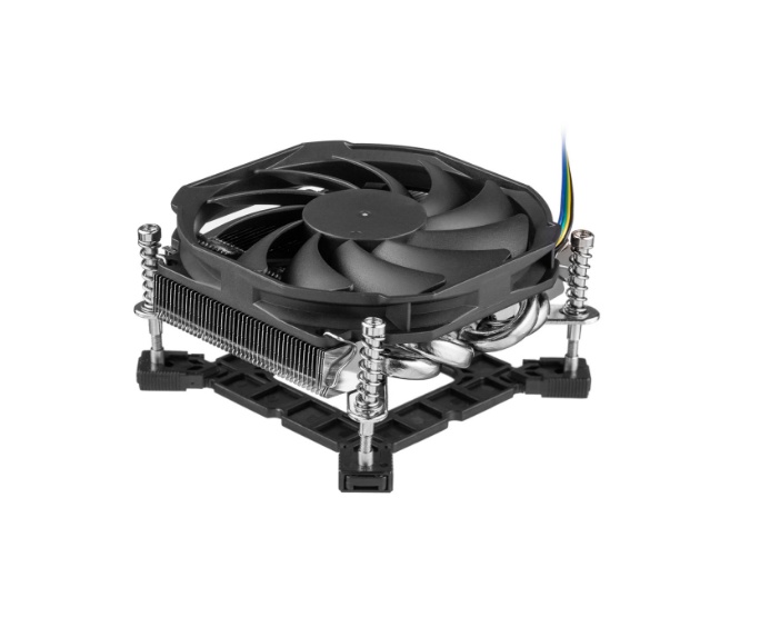 Кулер для процессора Foxline DB32i (125W, 4-pin PWM, 32mm, Al/Cu, 4x6mm, 1x90mm, 41.46CFM, 33dBA, 34