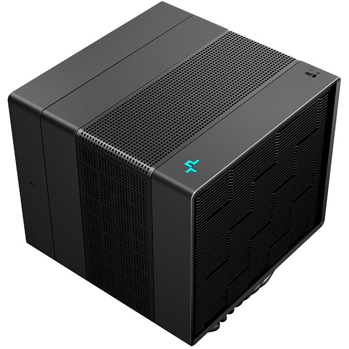 Кулер для процессора PCCooler RZ820 Display BK (290W, 4-pin PWM, LED, 169mm, Al/Cu, 8x6mm, 1x140mm +