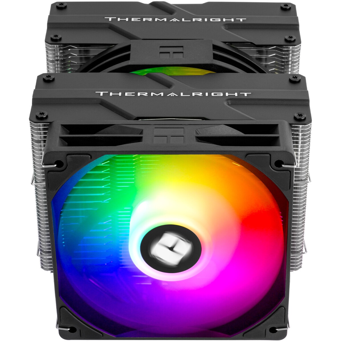 Кулер для процессора PCCooler RZ820 Display BK (290W, 4-pin PWM, LED, 169mm, Al/Cu, 8x6mm, 1x140mm +