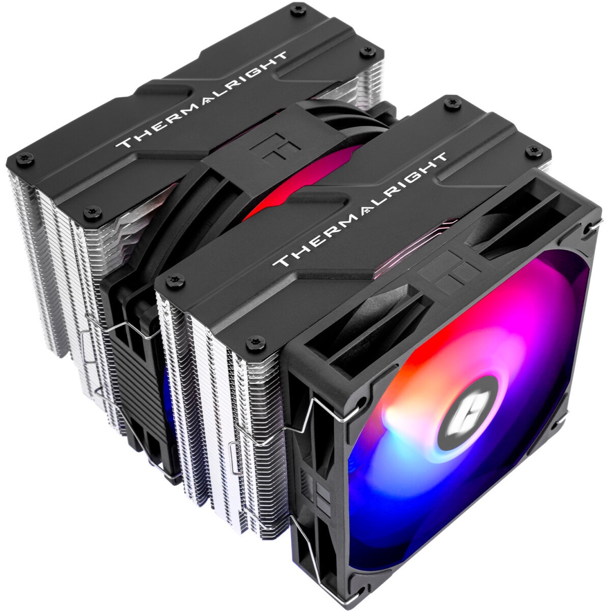 Кулер для процессора PCCooler RZ820 Display BK (290W, 4-pin PWM, LED, 169mm, Al/Cu, 8x6mm, 1x140mm +