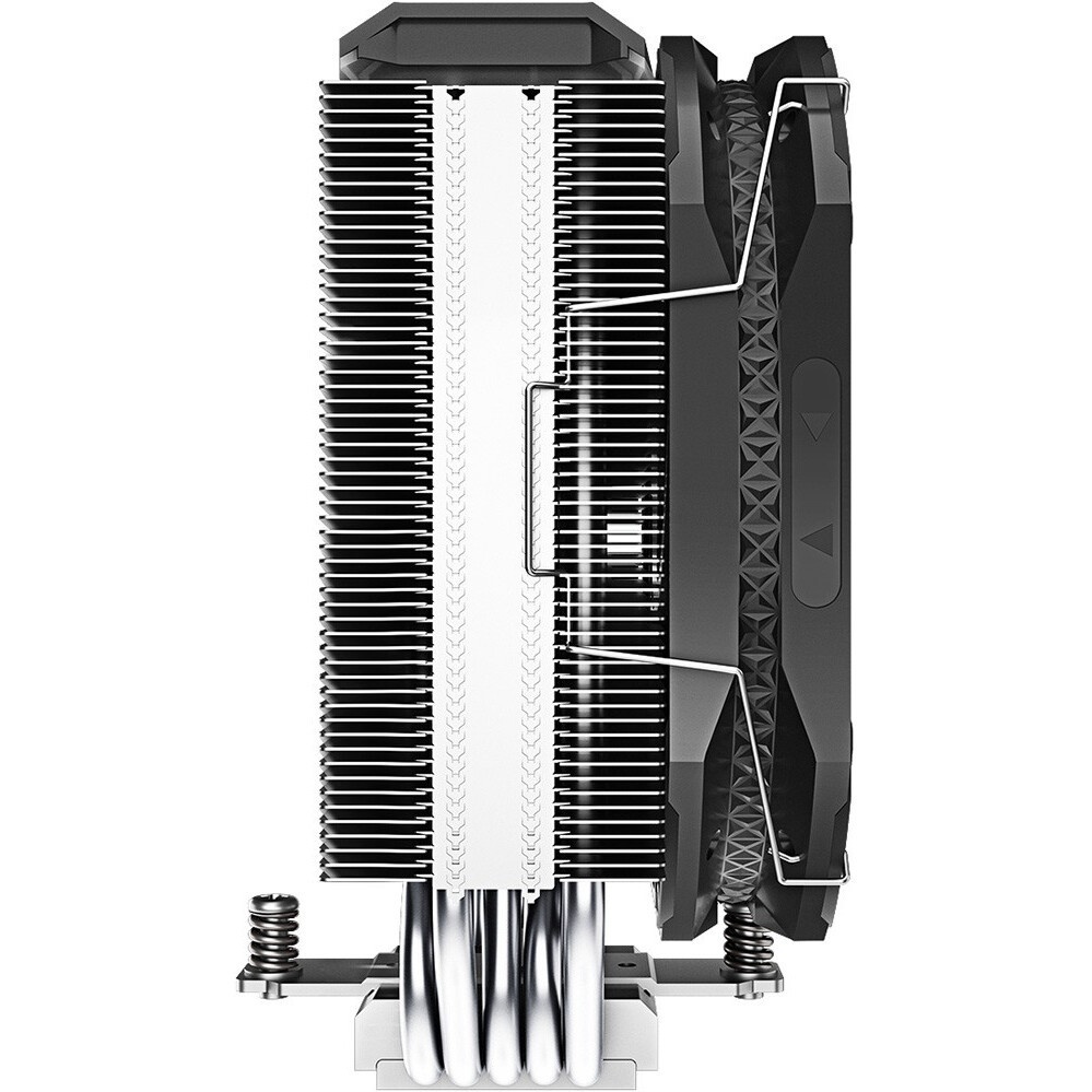 Кулер для процессора PCCooler RZ820 Display BK (290W, 4-pin PWM, LED, 169mm, Al/Cu, 8x6mm, 1x140mm +