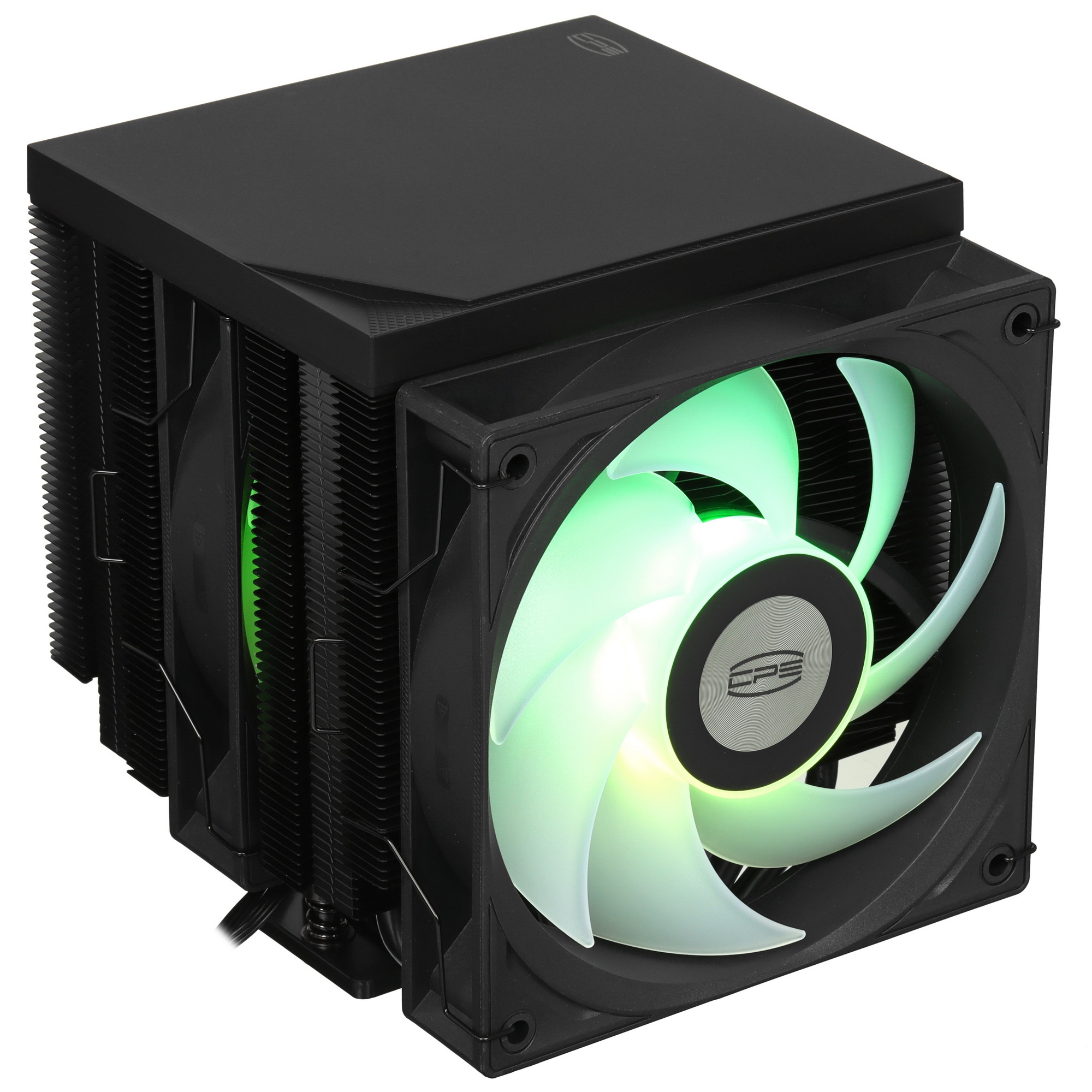 Кулер для процессора PCCooler RT720 TC ARGB BK (270W, 4-pin PWM, 157.5mm, Al/Cu, 7x6mm, ARGB, 2x120m