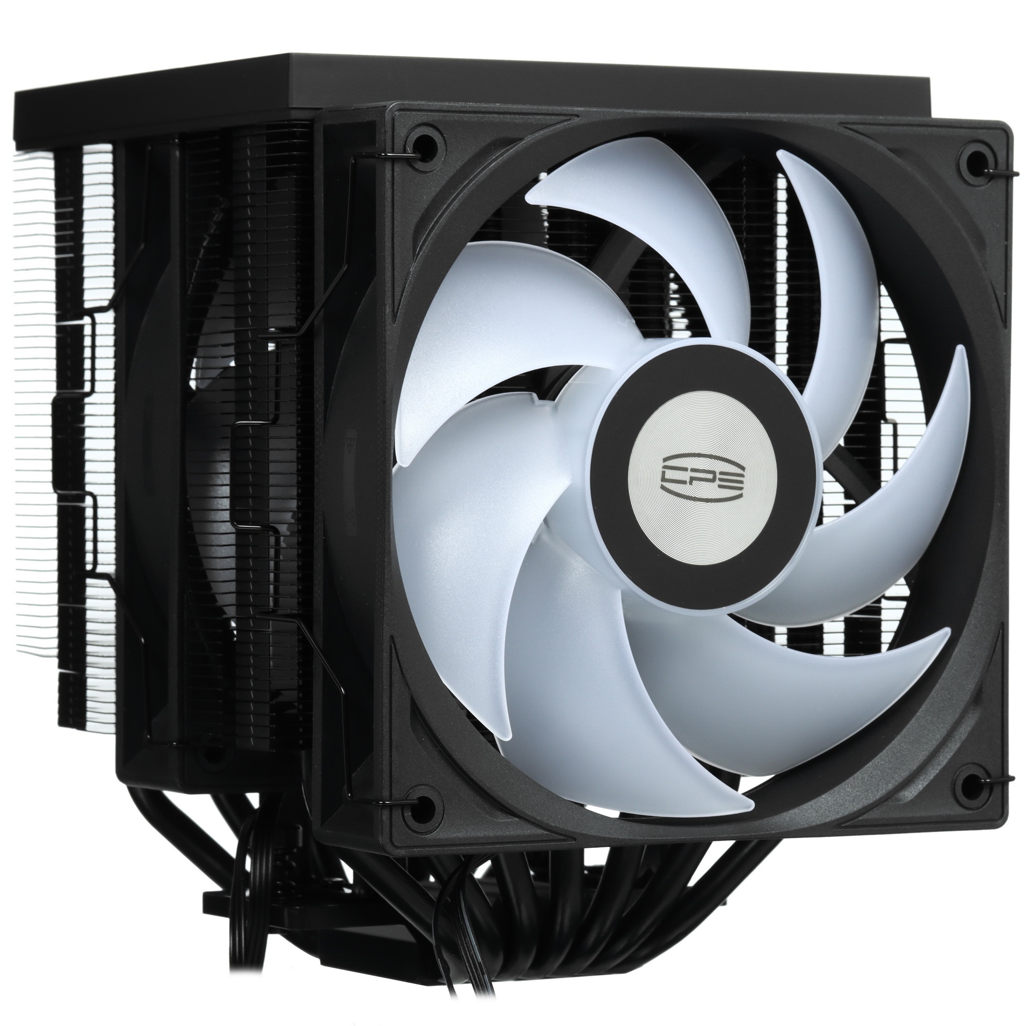 Кулер для процессора PCCooler RT720 TC ARGB BK (270W, 4-pin PWM, 157.5mm, Al/Cu, 7x6mm, ARGB, 2x120m