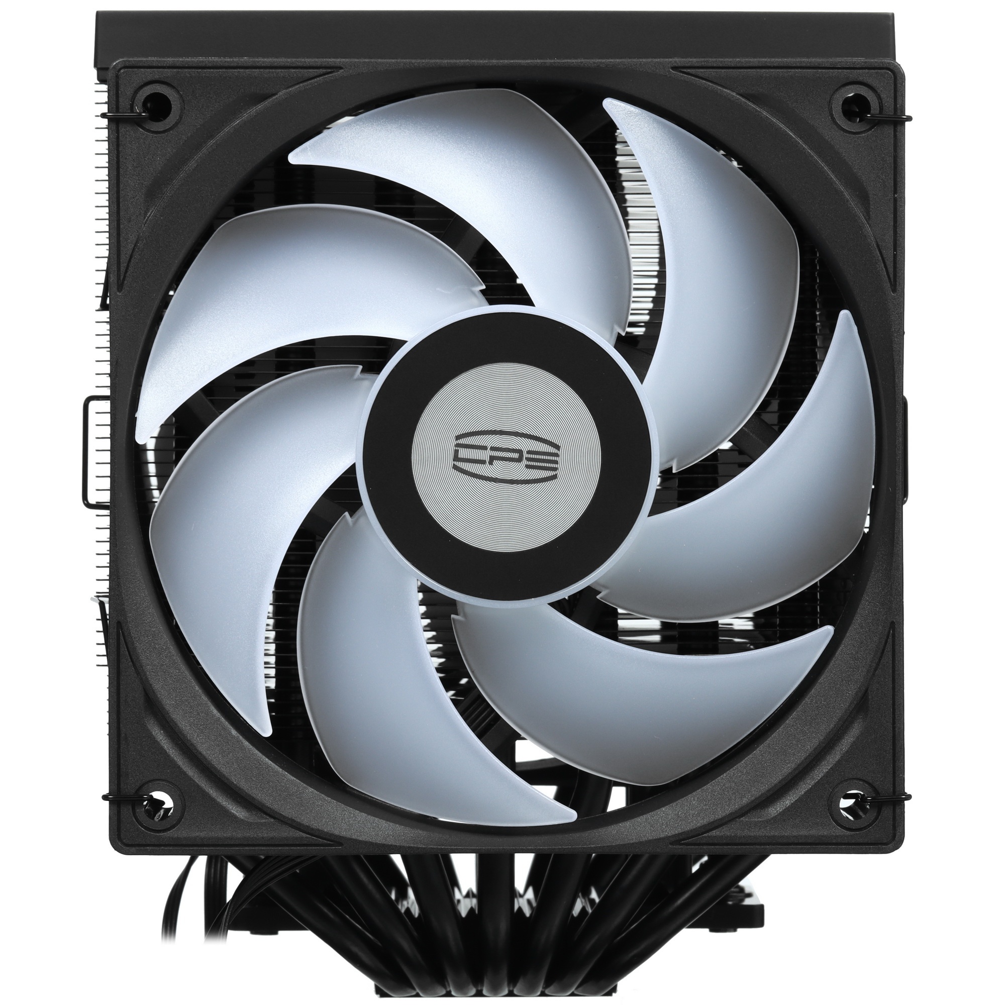 Кулер для процессора PCCooler RT720 TC ARGB BK (270W, 4-pin PWM, 157.5mm, Al/Cu, 7x6mm, ARGB, 2x120m