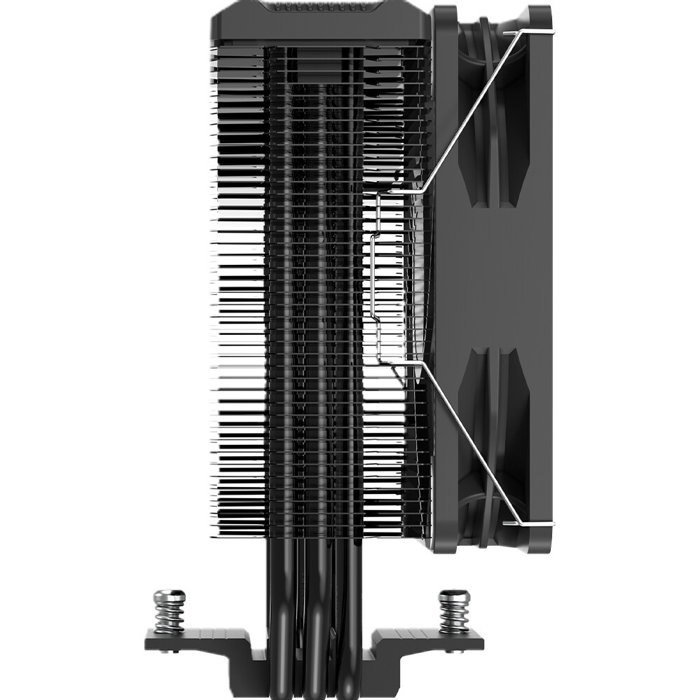 Кулер для процессора PCCooler RT720 TC ARGB WH (270W, 4-pin PWM, 157.5mm, Al/Cu, 7x6mm, ARGB, 2x120m