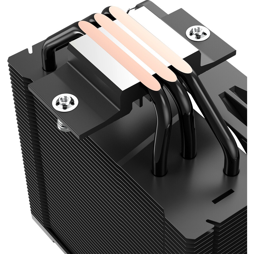 Кулер для процессора PCCooler RT720 TC ARGB WH (270W, 4-pin PWM, 157.5mm, Al/Cu, 7x6mm, ARGB, 2x120m