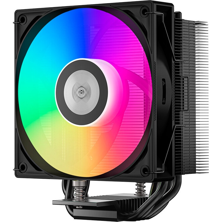 Кулер для процессора PCCooler RT720 TC ARGB WH (270W, 4-pin PWM, 157.5mm, Al/Cu, 7x6mm, ARGB, 2x120m