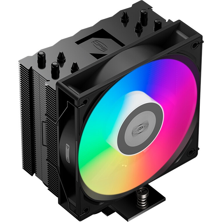 Кулер для процессора PCCooler RT720 TC ARGB WH (270W, 4-pin PWM, 157.5mm, Al/Cu, 7x6mm, ARGB, 2x120m