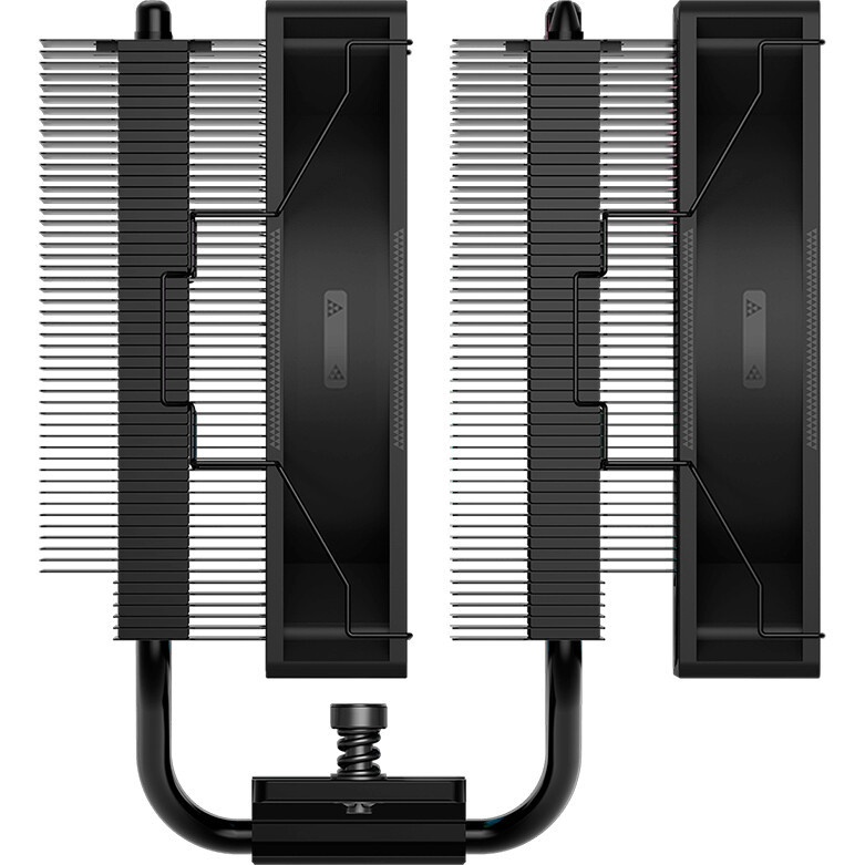 Кулер для процессора PCCooler RT720 TC ARGB WH (270W, 4-pin PWM, 157.5mm, Al/Cu, 7x6mm, ARGB, 2x120m
