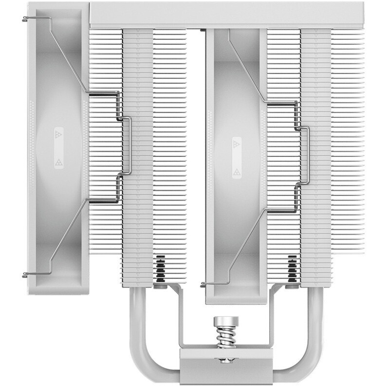 Кулер для процессора PCCooler RT720 TC ARGB WH (270W, 4-pin PWM, 157.5mm, Al/Cu, 7x6mm, ARGB, 2x120m