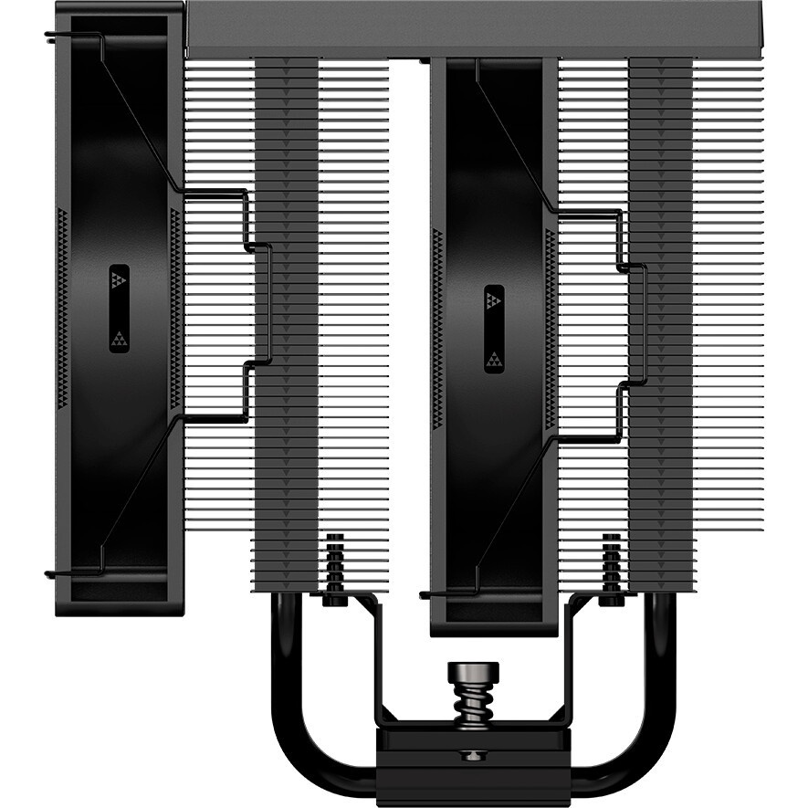 Кулер для процессора PCCooler RT720 TC ARGB WH (270W, 4-pin PWM, 157.5mm, Al/Cu, 7x6mm, ARGB, 2x120m