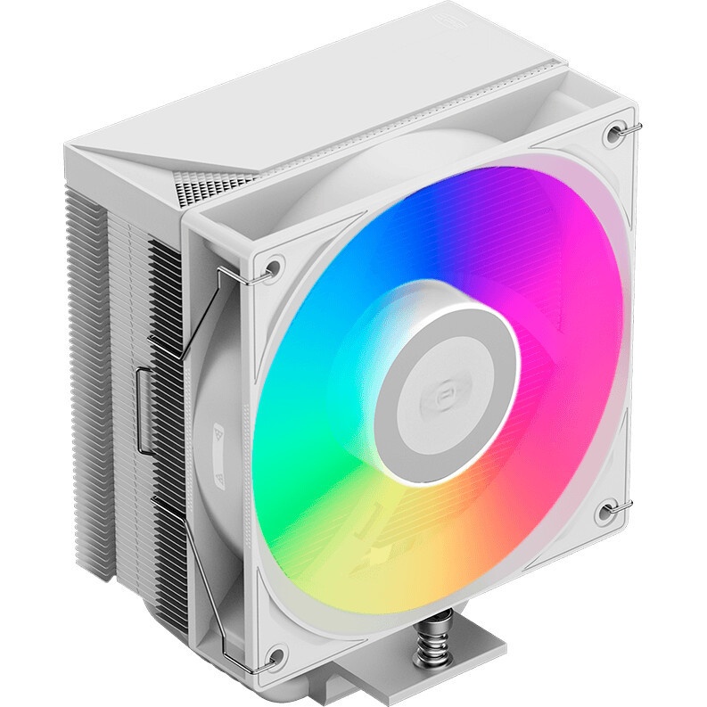 Кулер для процессора PCCooler RT720 TC ARGB WH (270W, 4-pin PWM, 157.5mm, Al/Cu, 7x6mm, ARGB, 2x120m