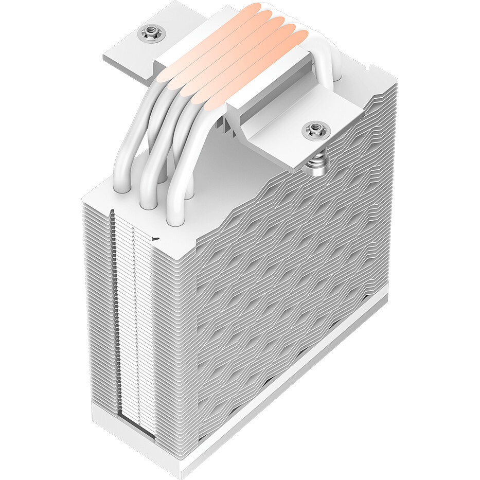 Кулер для процессора PCCooler RT720 TC ARGB WH (270W, 4-pin PWM, 157.5mm, Al/Cu, 7x6mm, ARGB, 2x120m