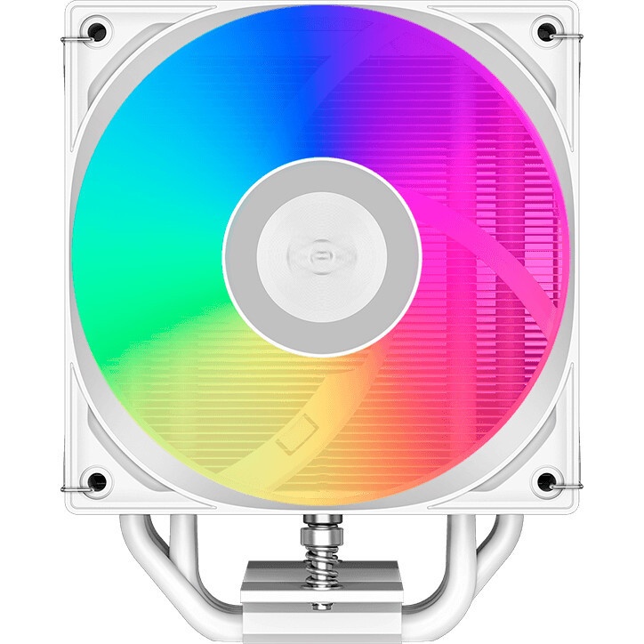 Кулер для процессора PCCooler RT720 TC ARGB WH (270W, 4-pin PWM, 157.5mm, Al/Cu, 7x6mm, ARGB, 2x120m