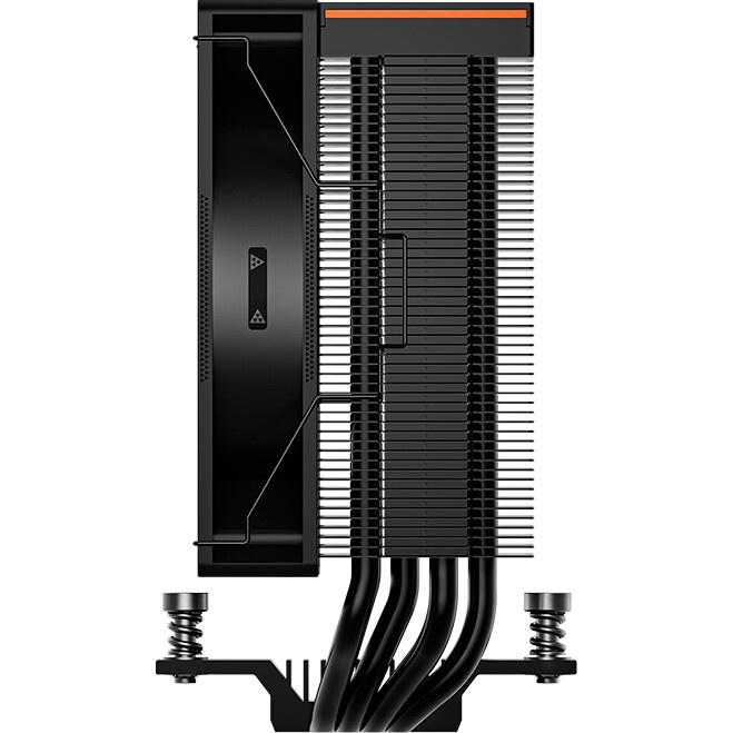 Кулер для процессора PCCooler RT720 TC ARGB WH (270W, 4-pin PWM, 157.5mm, Al/Cu, 7x6mm, ARGB, 2x120m