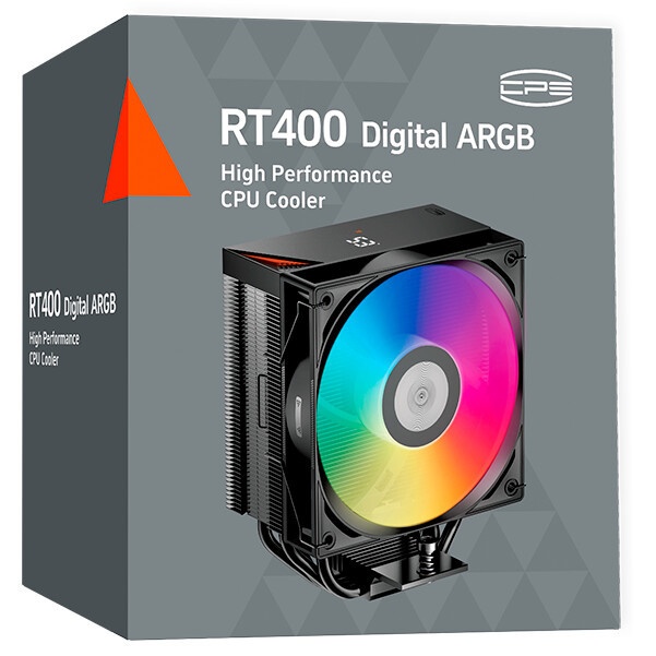 Кулер для процессора PCCooler RT720 TC ARGB WH (270W, 4-pin PWM, 157.5mm, Al/Cu, 7x6mm, ARGB, 2x120m