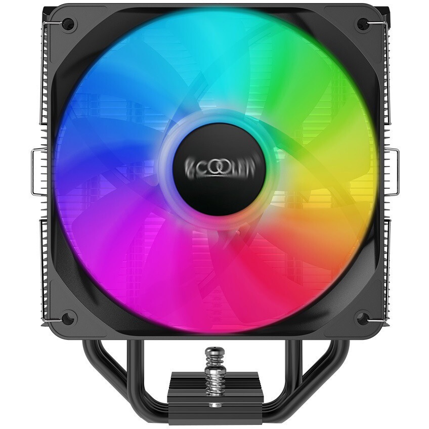 Кулер для процессора PCCooler RT720 TC ARGB WH (270W, 4-pin PWM, 157.5mm, Al/Cu, 7x6mm, ARGB, 2x120m