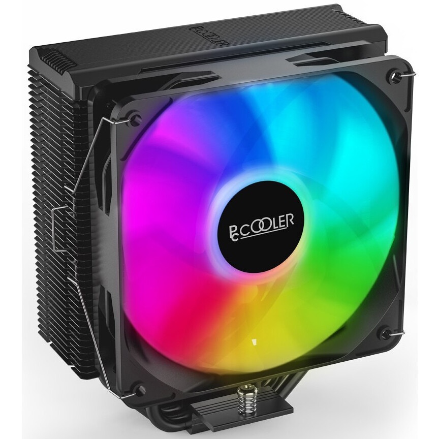 Кулер для процессора PCCooler RT720 TC ARGB WH (270W, 4-pin PWM, 157.5mm, Al/Cu, 7x6mm, ARGB, 2x120m