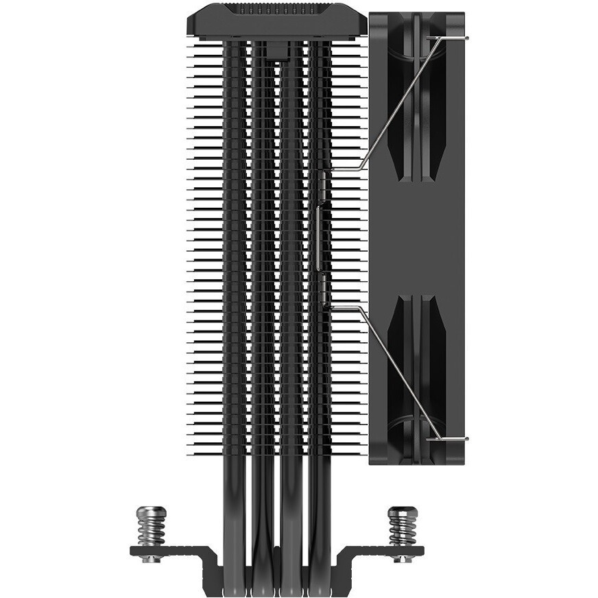Кулер для процессора PCCooler RT720 TC ARGB WH (270W, 4-pin PWM, 157.5mm, Al/Cu, 7x6mm, ARGB, 2x120m
