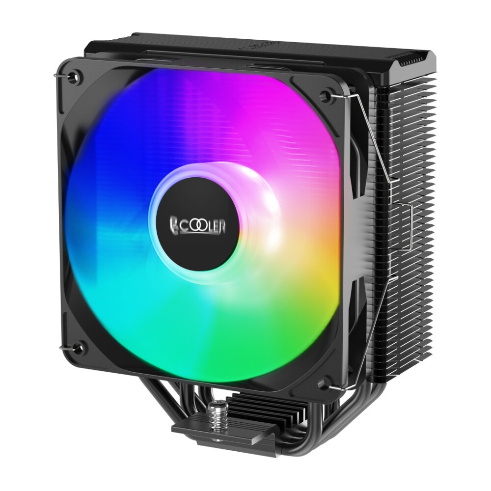 Кулер для процессора PCCooler RT720 TC ARGB WH (270W, 4-pin PWM, 157.5mm, Al/Cu, 7x6mm, ARGB, 2x120m