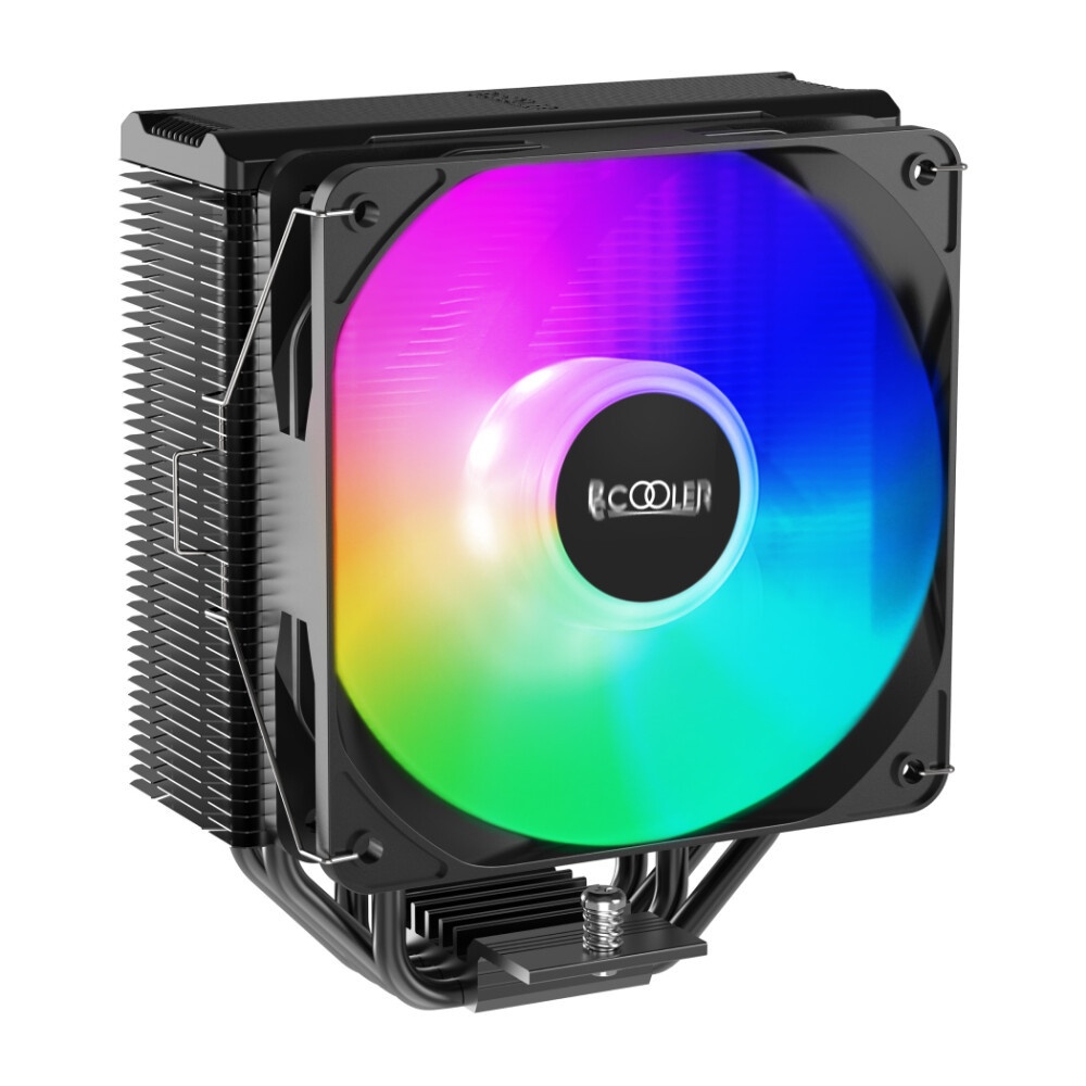 Кулер для процессора PCCooler RT720 TC ARGB WH (270W, 4-pin PWM, 157.5mm, Al/Cu, 7x6mm, ARGB, 2x120m