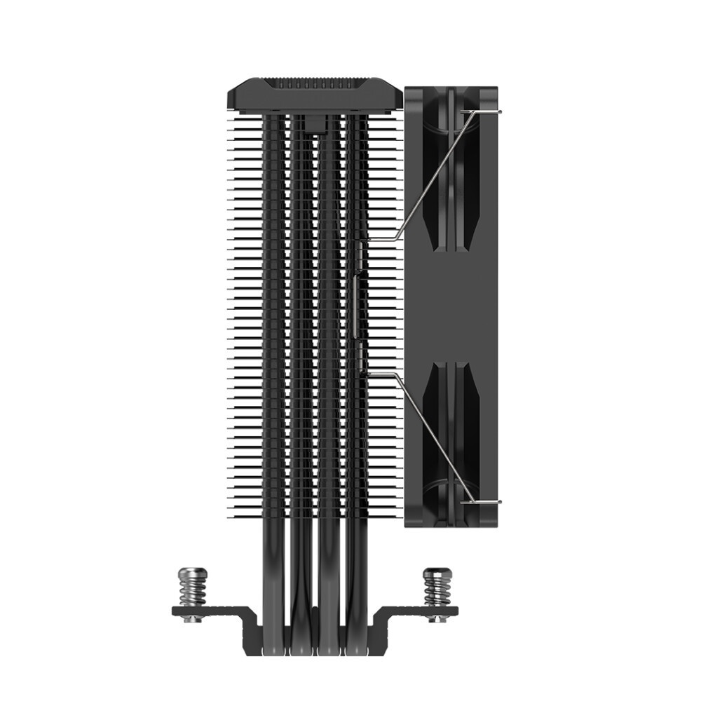Кулер для процессора PCCooler RT720 TC ARGB WH (270W, 4-pin PWM, 157.5mm, Al/Cu, 7x6mm, ARGB, 2x120m
