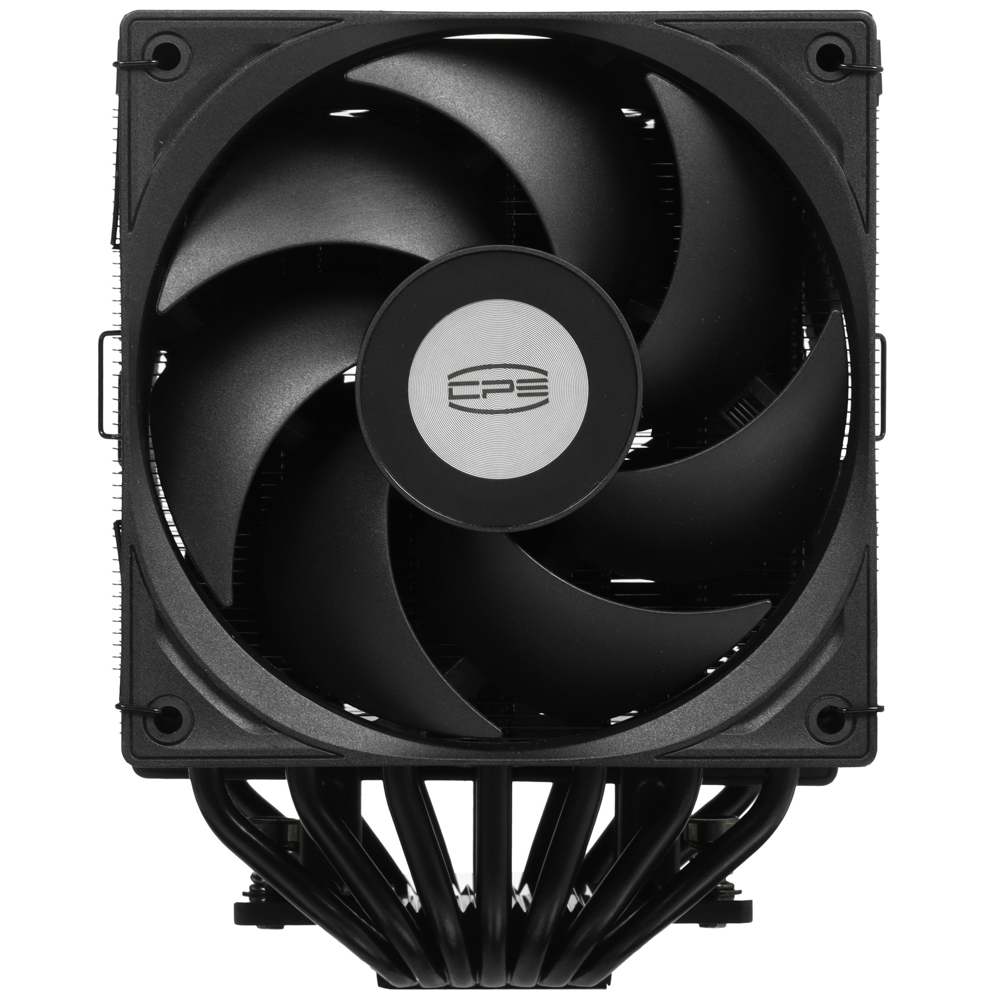 Кулер для процессора PCCooler RT720 TC BK (270W, 4-pin PWM, 157.5mm, Al/Cu, 7x6mm, 2x120mm, 73.32CFM