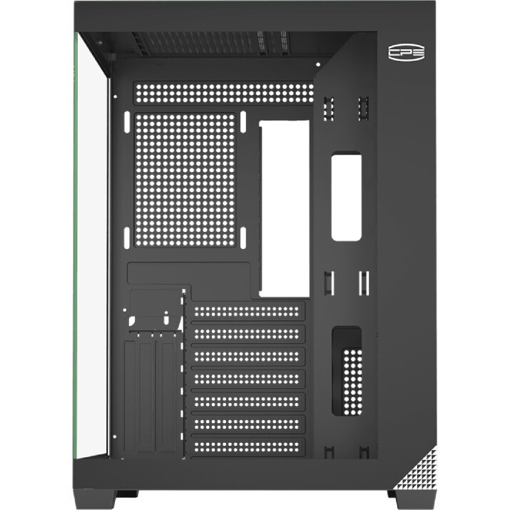 Корпус Formula Crystal Z1 V2 черный без БП ATX 1xUSB2.0 1xUSB3.0 1xUSB3.1 audio bott PSU