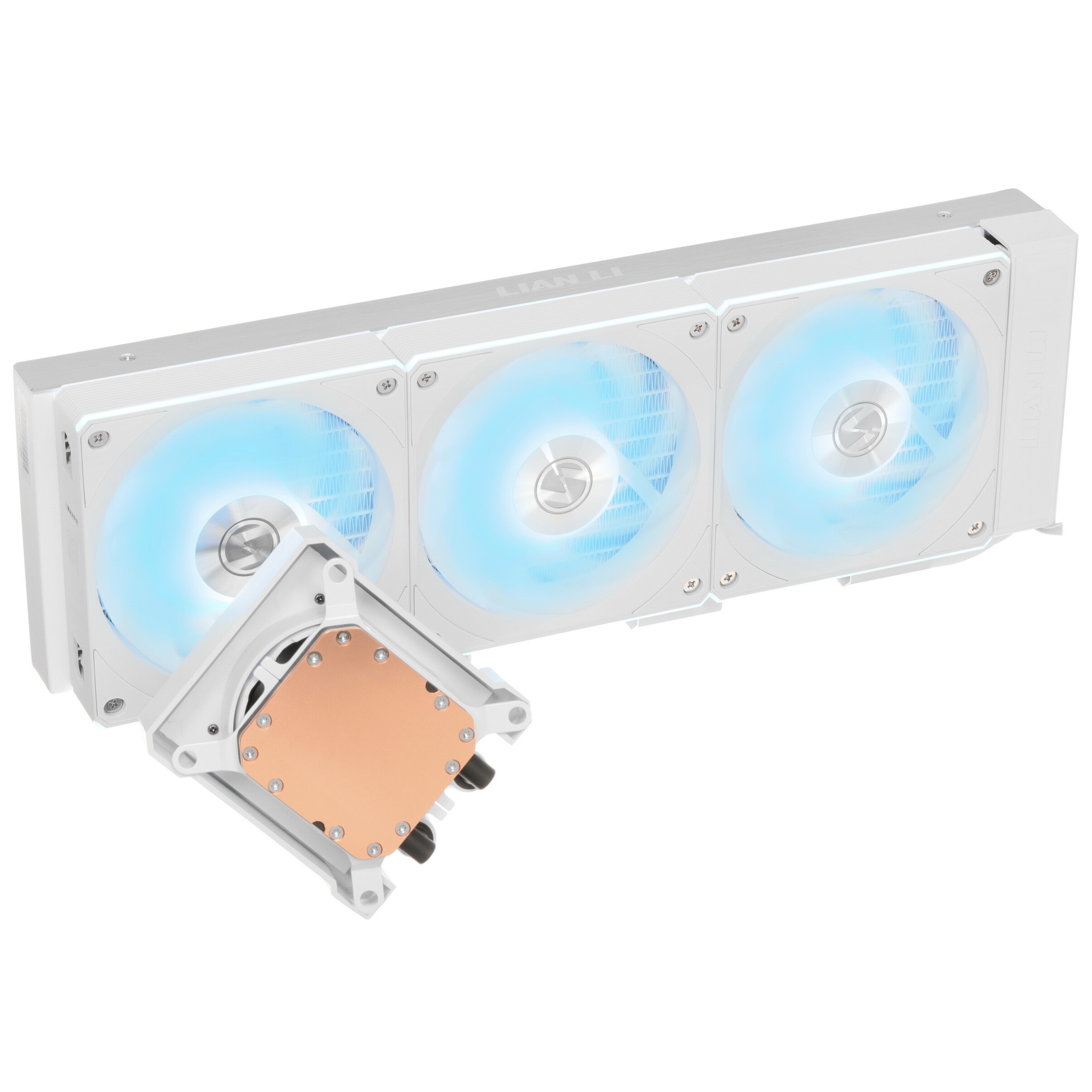 Система водяного охлаждения Lian-Li HydroShift II LCD-S 360CL ARGB Soc-AM5/AM4/1700/1851 белый 4-pin